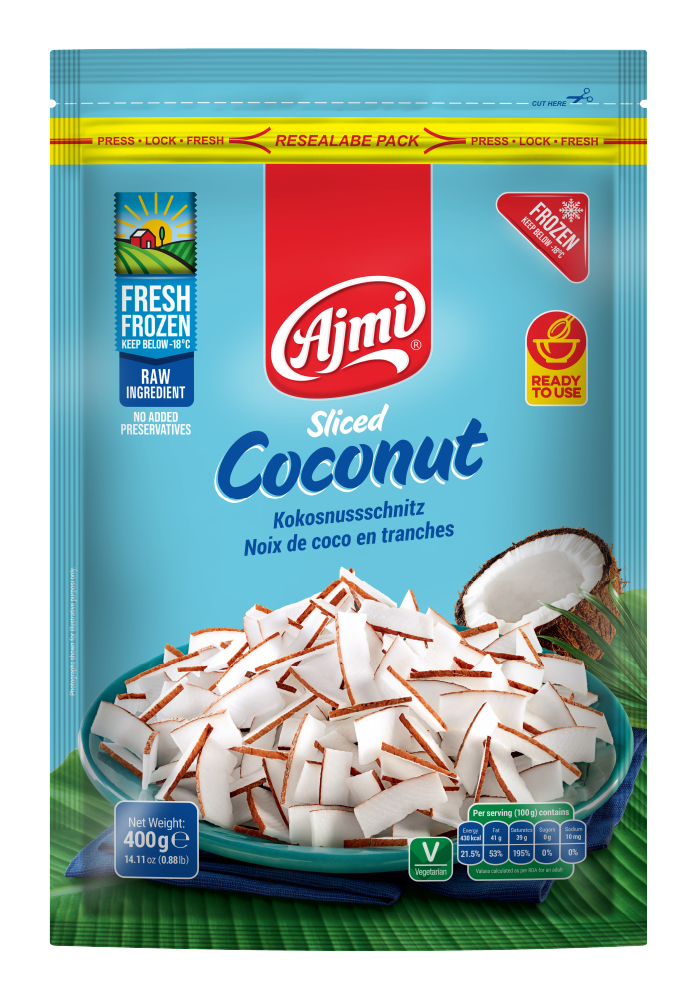 Sliced Coconut